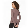 thumbnail image 3 of Athletic Works Women's Long Sleeve Seamless Tee, 3 of 6