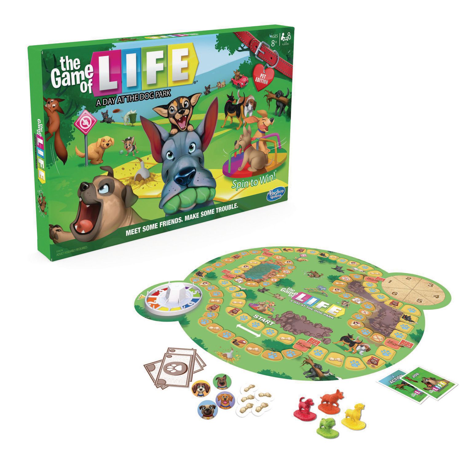 The Game of Life: A Day at the Dog Park Board Game - Walmart.ca