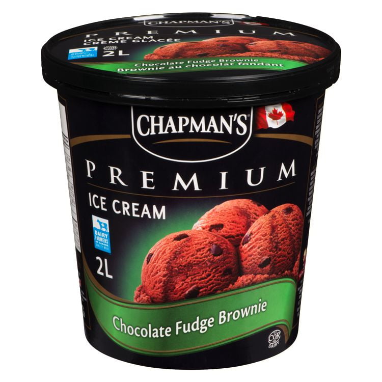 Chapman's Premium Chocolate Fudge Brownie Ice Cream Walmart Canada