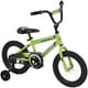 Vélo de Movelo Rush 14 pouces pour garçons. Vert lime 4-6 ans – image 1 sur 9