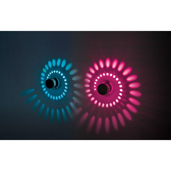 Merkury MultiGlo 360 LED Multicolor Wall or Ceiling Mood Lights, Wall or Ceiling Mood Lights