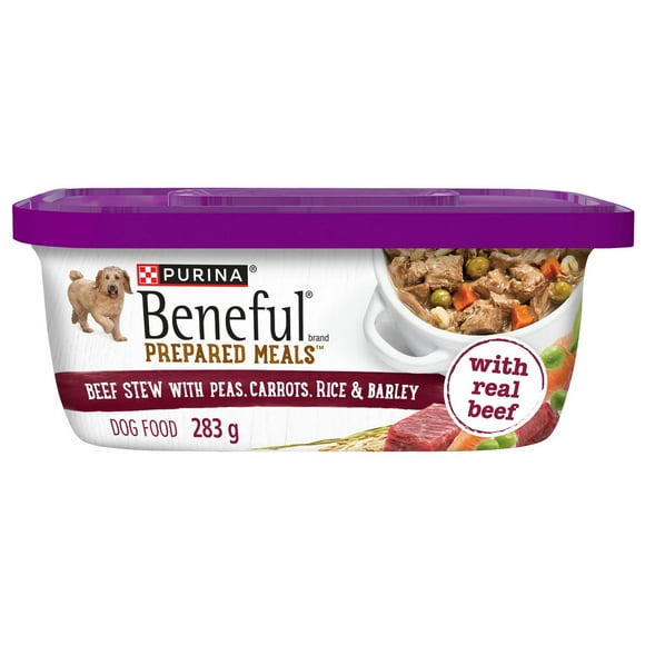 Beneful Repas Préparés Arôme de Ragoût de Boeuf, Nourriture Humide pour Chiens 283 g NHL Cards