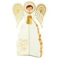 thumbnail image 4 of Hallmark Paper Wonder Displayable Pop Up Honeycomb Christmas Card (Angel), 4 of 9