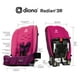 Diono Radian 3R All-in-One Convertible Car Seat, Slim Fit 3 Across, From 2.3 to 54 kg - image 4 of 9