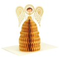 thumbnail image 1 of Hallmark Paper Wonder Displayable Pop Up Honeycomb Christmas Card (Angel), 1 of 9