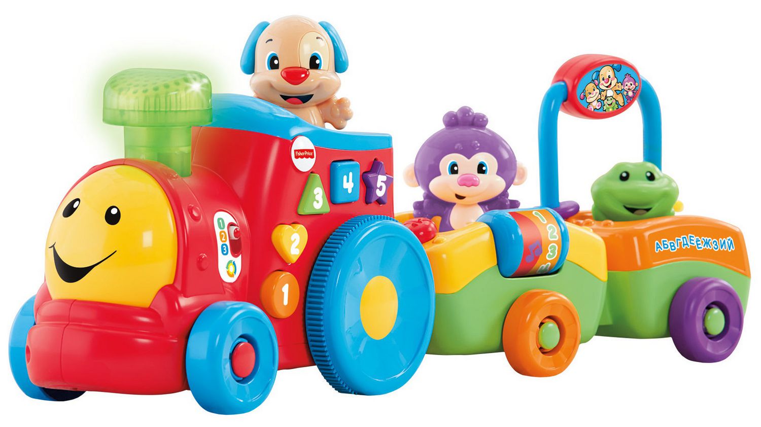 FisherPrice Laugh & Learn Puppy's Smart Stages Train