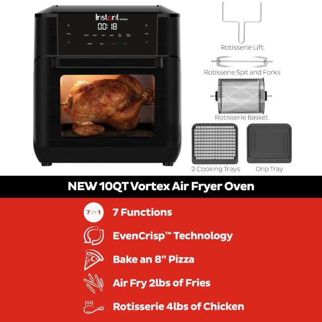 Instant vortex pro online rotisserie chicken