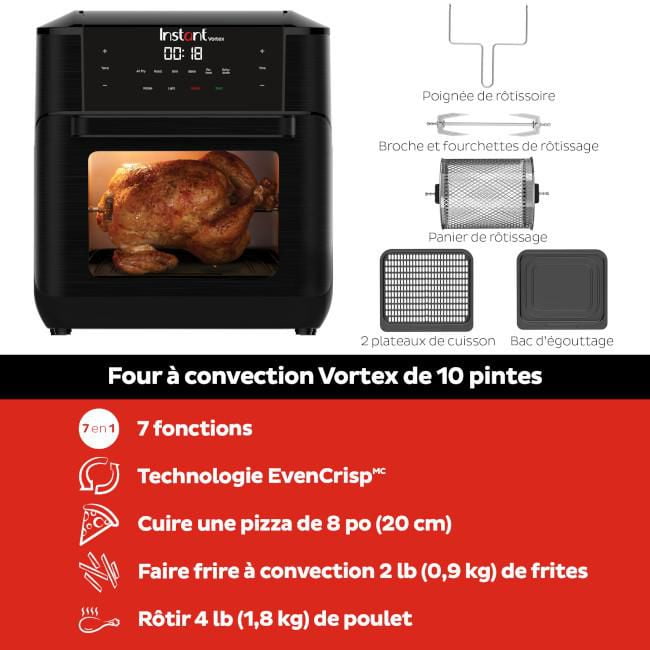 Instant pot discount air fryer rotisserie