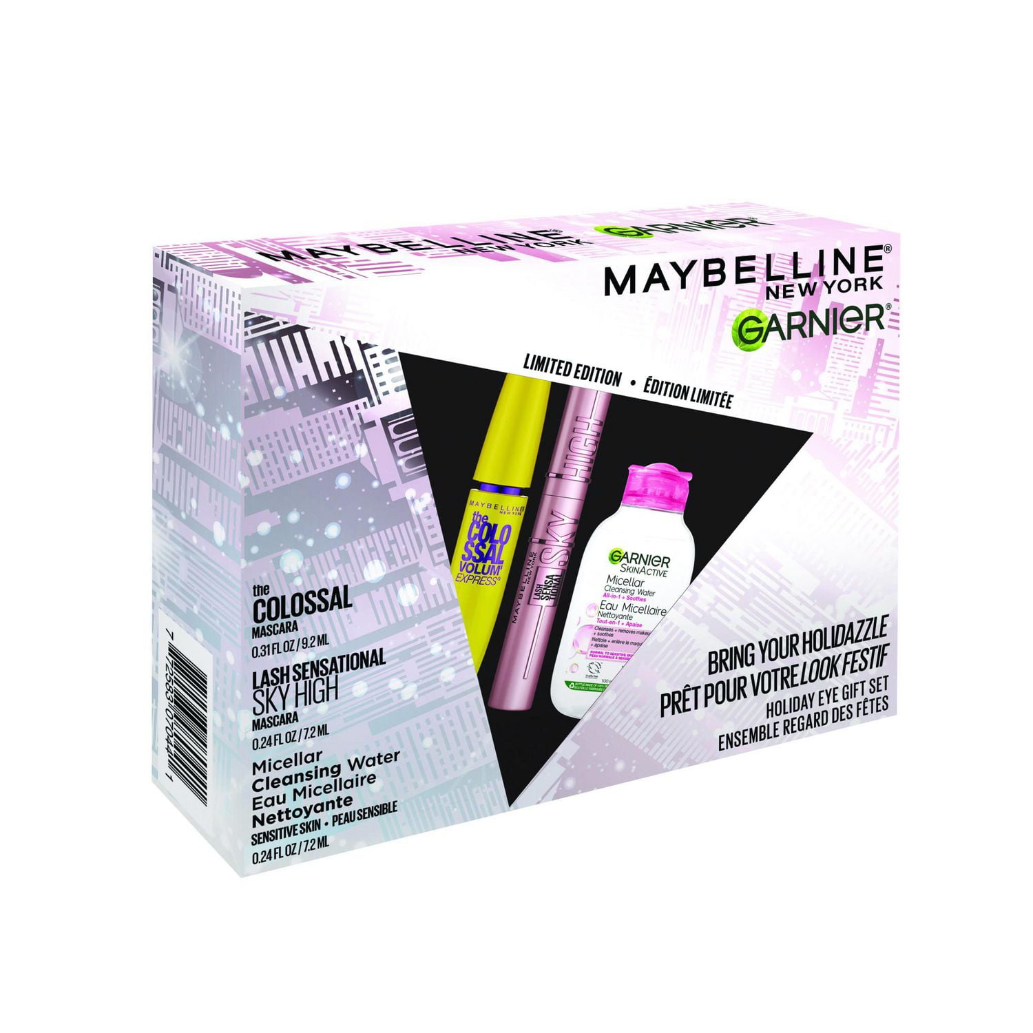 Maybelline New York Holiday Limited Edition Mascara Makeup Gift Set   6000207310296 