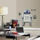 Autocollant de décoration murale « R2-D2 Dry Erase Giant » de RoomMates – image 1 sur 1