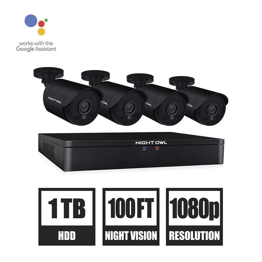 night owl 1080p wired security system