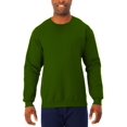 thumbnail image 1 of Sweat-shirt en molleton à col rond pour hommes, taille S, 1 of 1