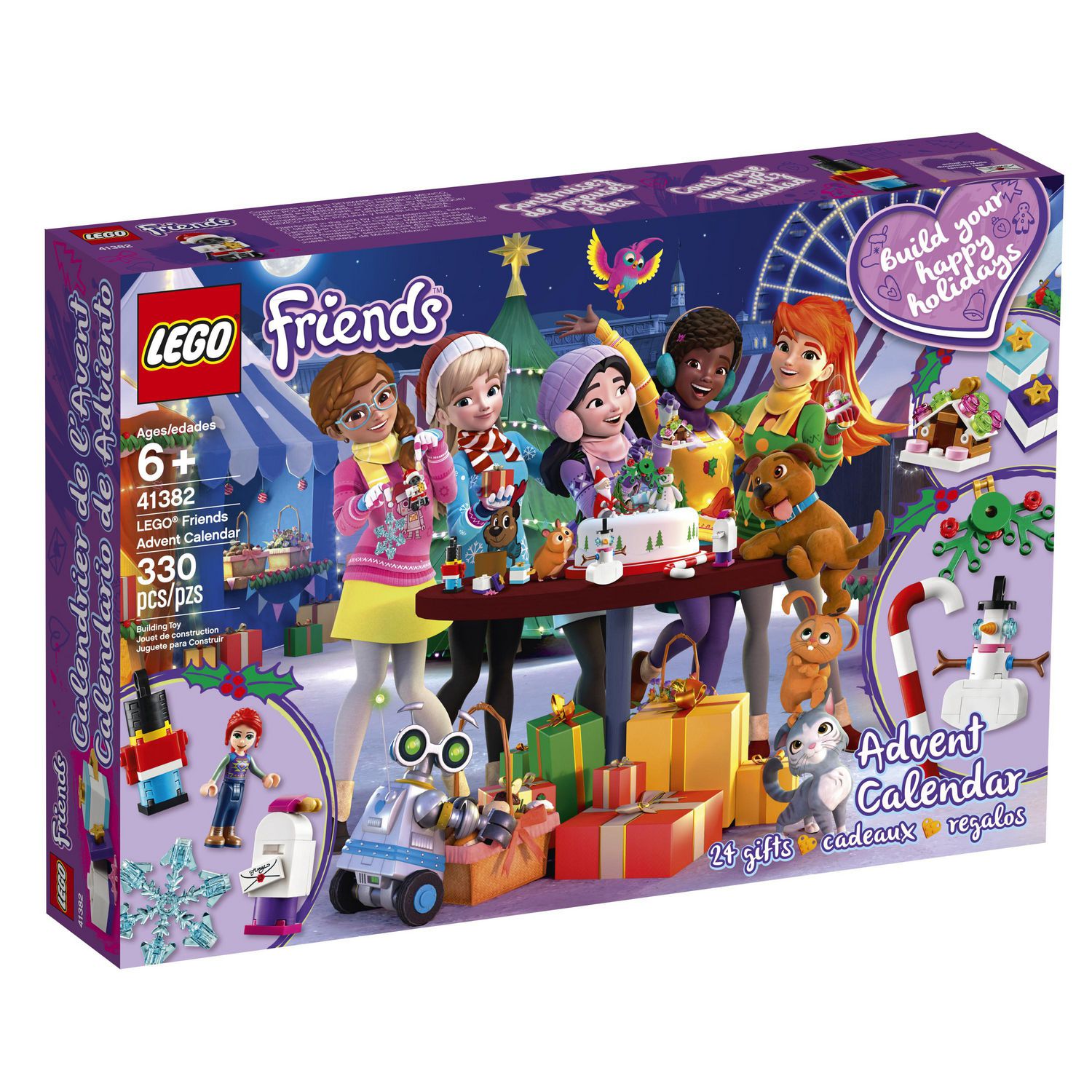 LEGO Friends Advent Calendar 41382 Toy Building Kit (330 Piece)
