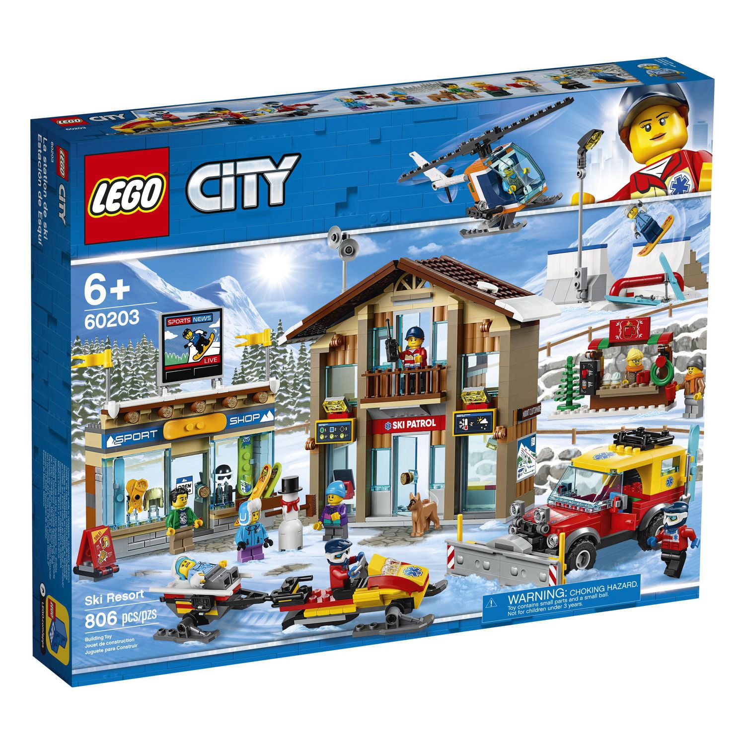 lego ski resort walmart