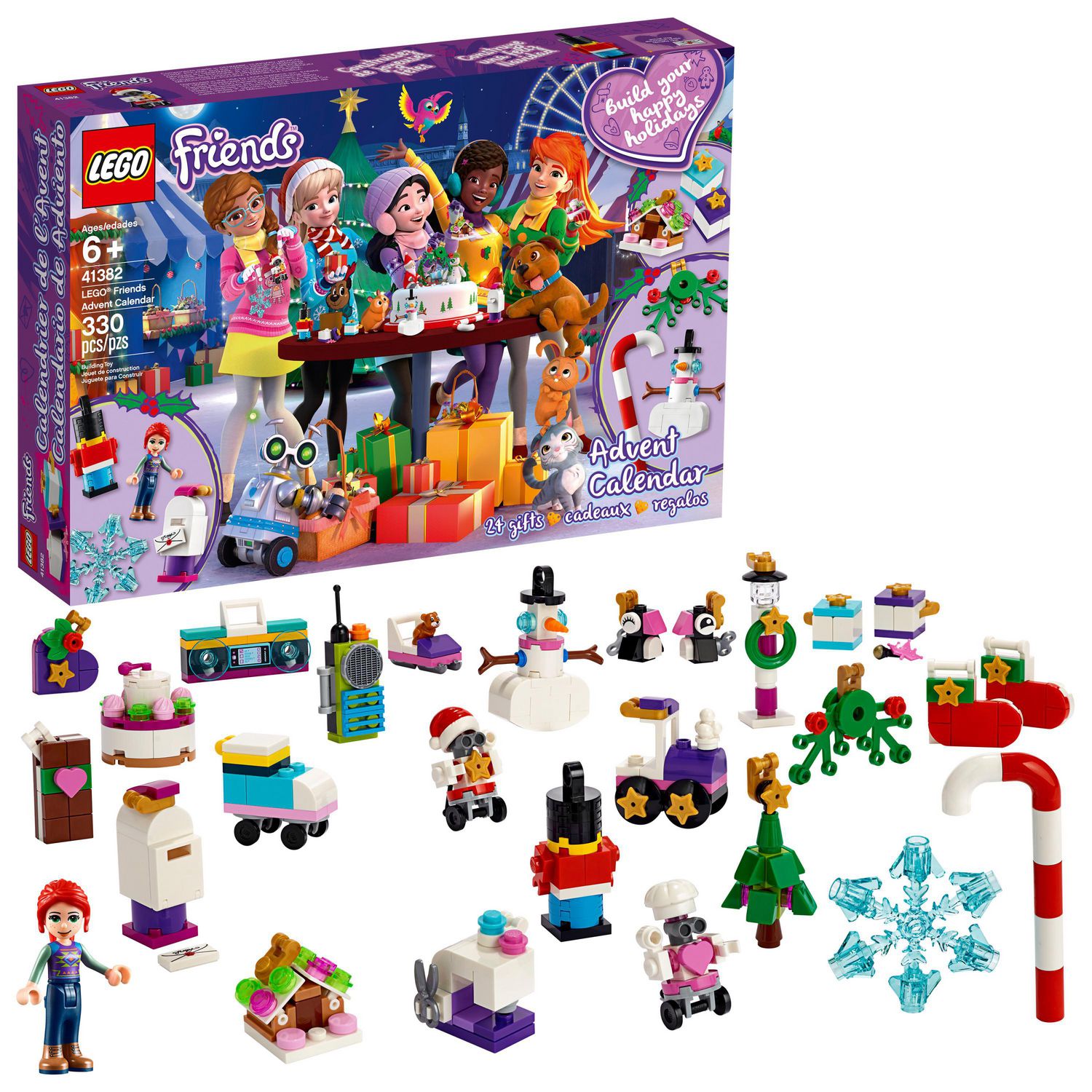 LEGO Friends Advent Calendar 41382 Toy Building Kit (330 Piece