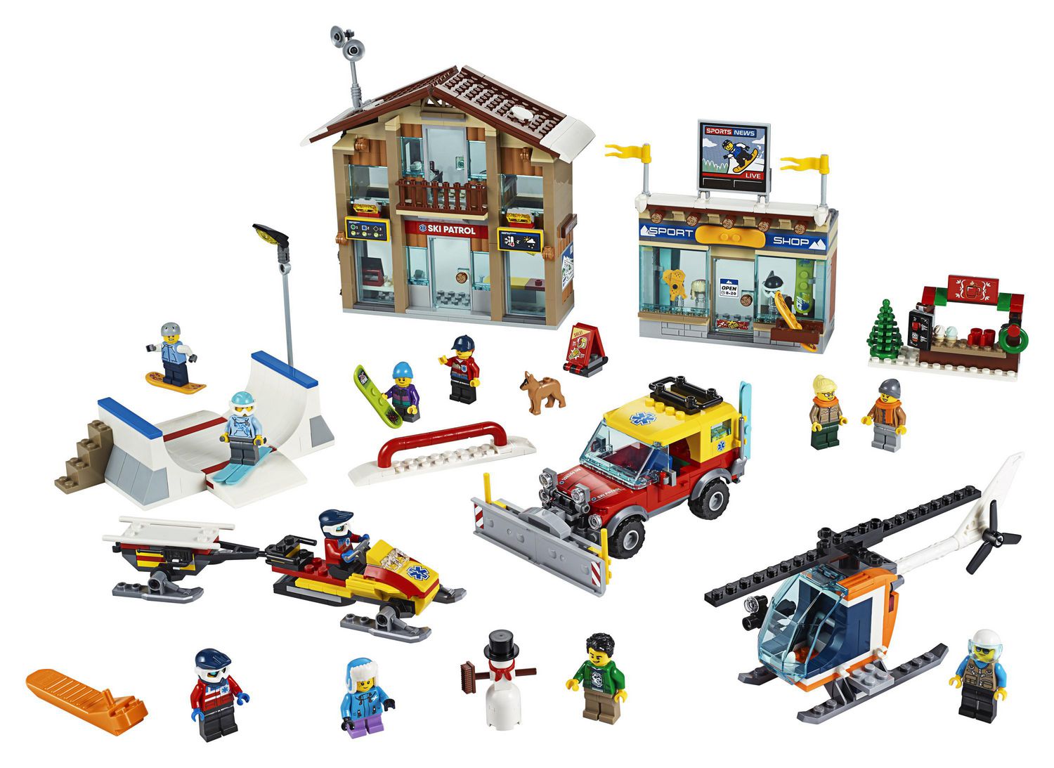 LEGO City Ski Resort 60203 Toy Building Kit - Walmart.ca