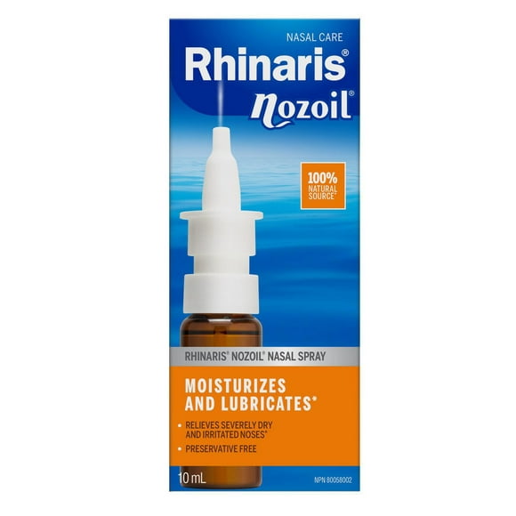 Rhinaris Nozoil Nasal Spray 10ml, Moisturizes and Lubricates