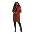 thumbnail image 1 of Mexx Women’s Long Textured Shacket with Chest Patch Pockets, 1 of 4