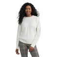 thumbnail image 1 of Mexx Women’s Cable Knit Mock Neck Sweater, 1 of 5