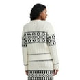 thumbnail image 3 of Mexx Women’s Fair Isle Sweater with Drop Shoulder, 3 of 5