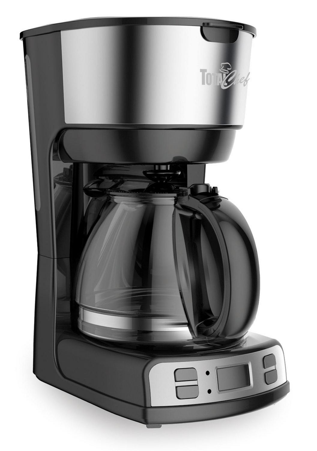 Total Chef 12-Cup Programmable Drip Coffee Maker with ...