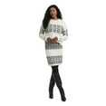 thumbnail image 5 of Mexx Women’s Fair Isle Sweater with Drop Shoulder, 5 of 5