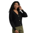 thumbnail image 2 of Mexx Women’s Mix Cable Knit Cardigan, 2 of 5
