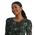 thumbnail image 4 of Mexx Women’s Printed Mesh Puff Sleeve Blouse, 4 of 5