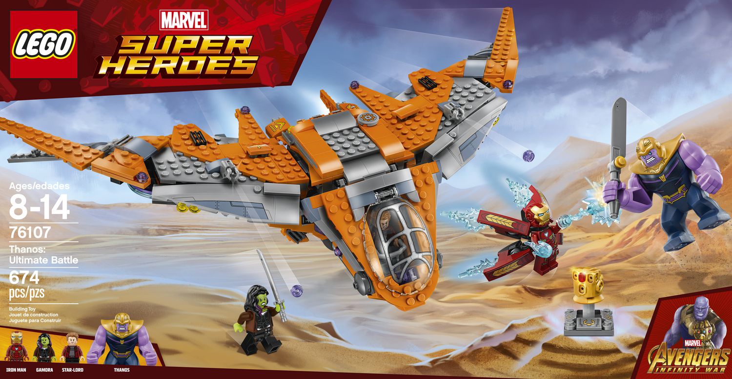 lego marvel avengers thanos ultimate battle