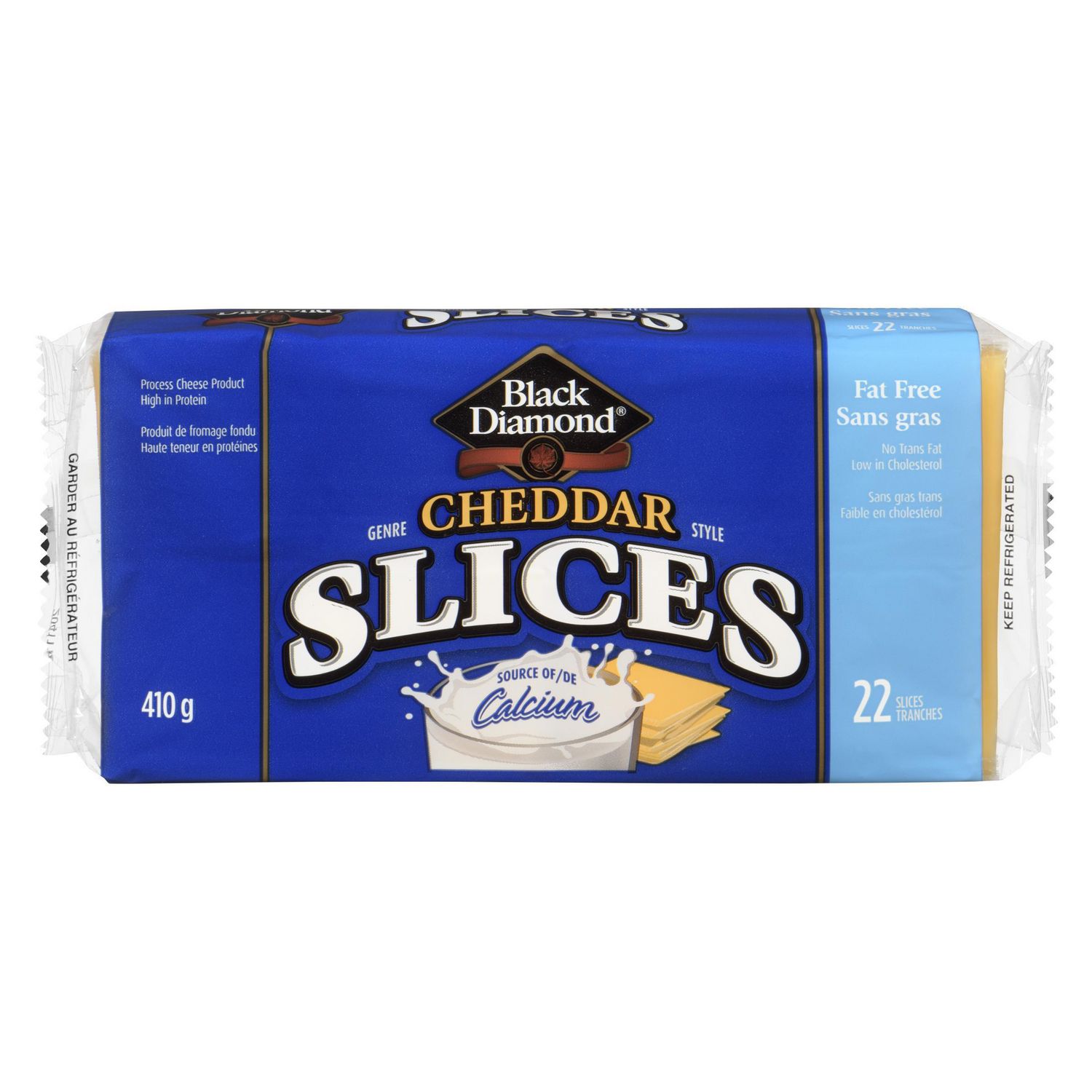 Black Diamond Light Cheddar Slices | Walmart Canada