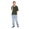 thumbnail image 1 of Jackson Boys' Short Sleeve Split V-Neck Polo Shirt, 1 of 6
