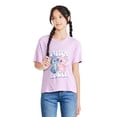 thumbnail image 1 of Disney Girls' Stitch Short Sleeve Tee, 1 of 3