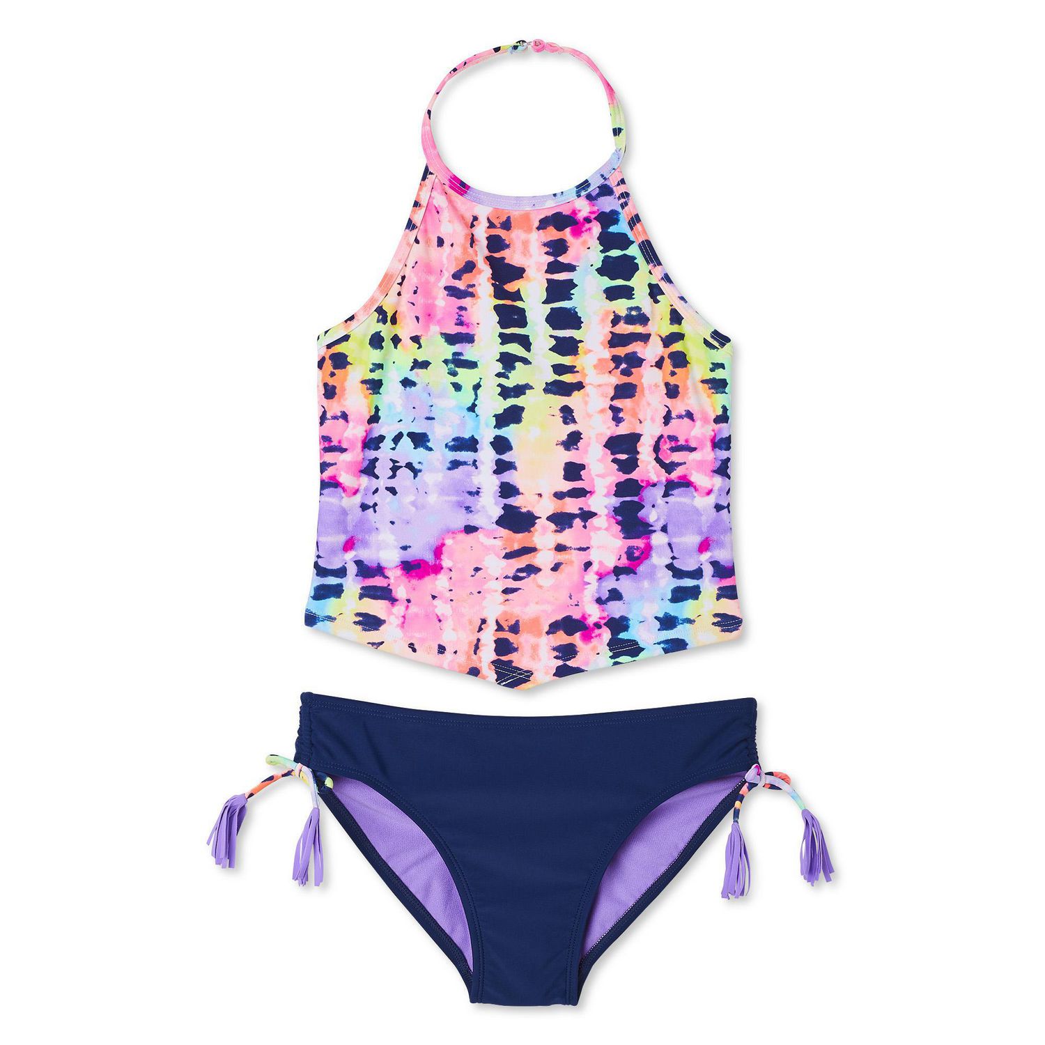 Girls' 2Piece Tankini Fashion Swimsuit Walmart Canada