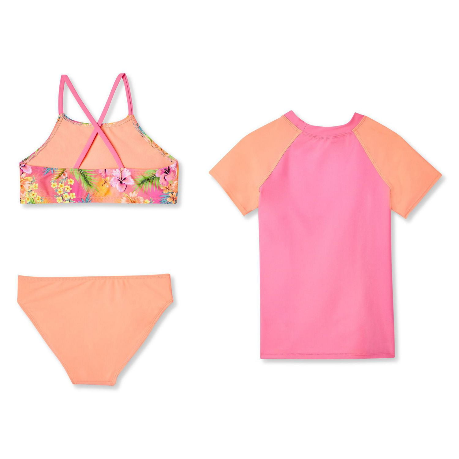Ensemble de bain anti-UV 3 pièces George pour filles