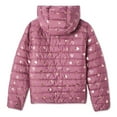 thumbnail image 2 of George Girls' Hooded Puffer Jacket, 2 of 2