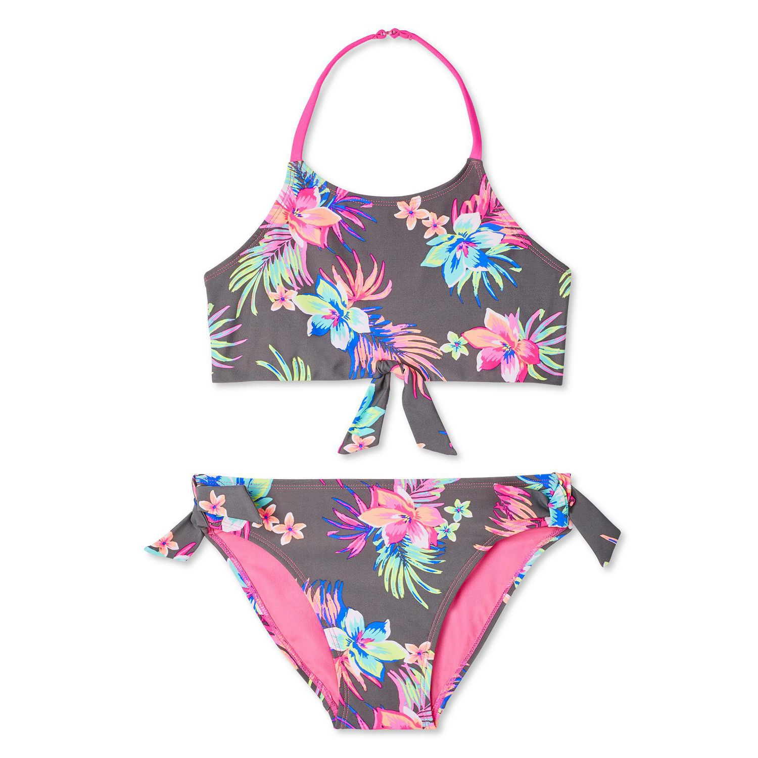 George Girls' 2-Piece Floral Swimsuit | Walmart Canada