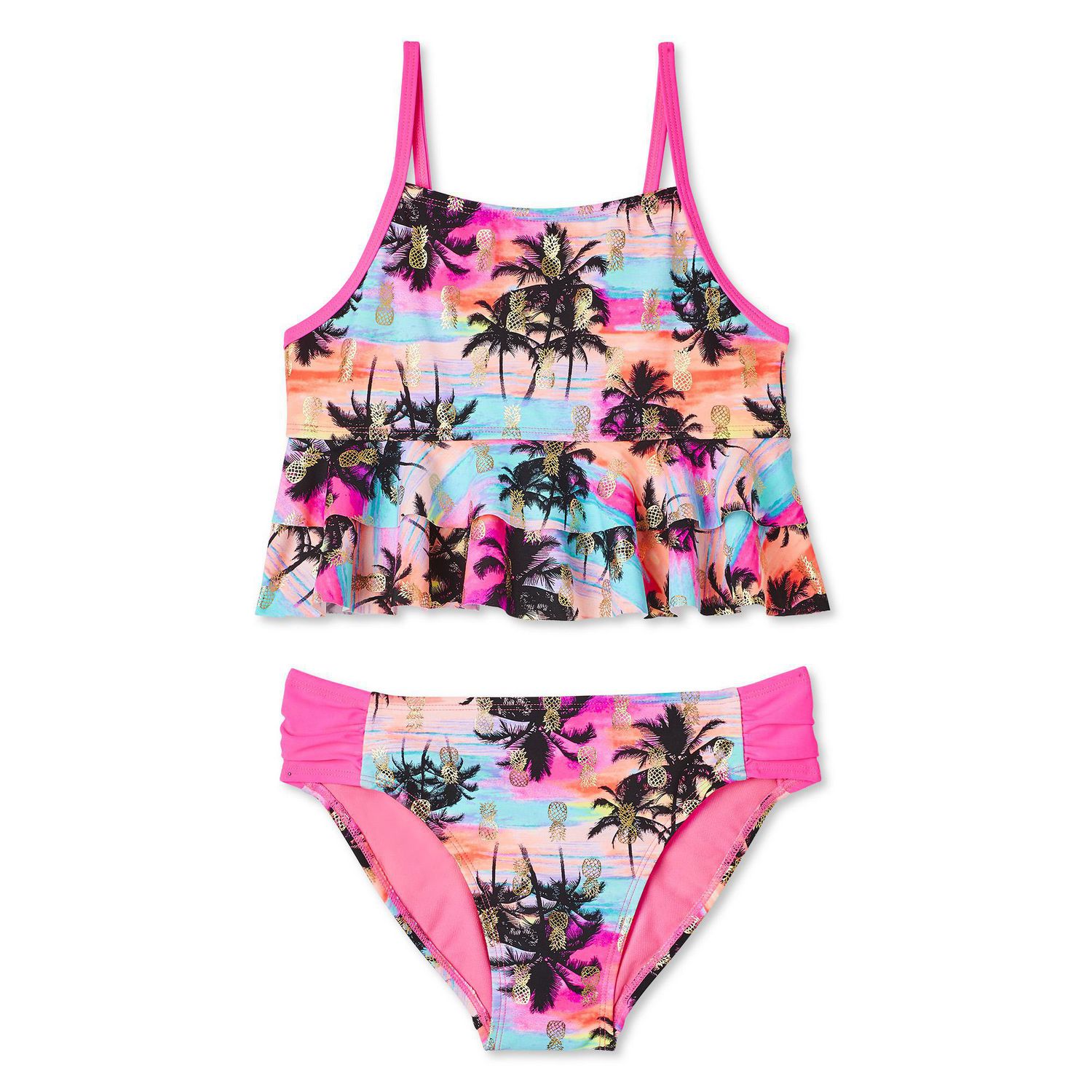 George Girls' Tankini Tropical Fashion Swimsuit | Walmart Canada