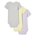 thumbnail image 2 of George Infants' Gender Inclusive Bodysuit 3-Pack, 2 of 2