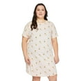 thumbnail image 1 of George Women's Plus Crew Neckline Nightshirt, 1 of 6