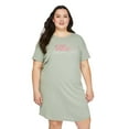 thumbnail image 1 of George Women's Plus Crew Neckline Nightshirt, 1 of 6
