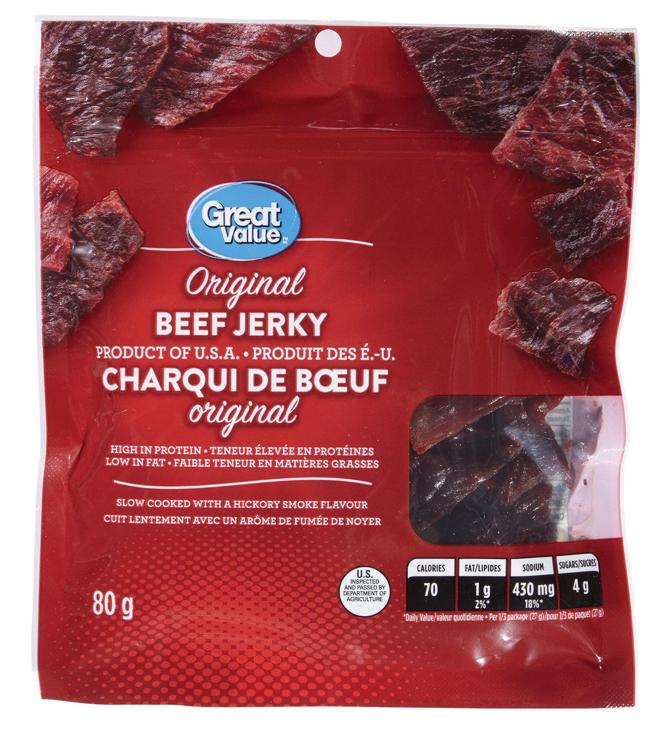 Great Value Original Beef Jerky Walmart Canada