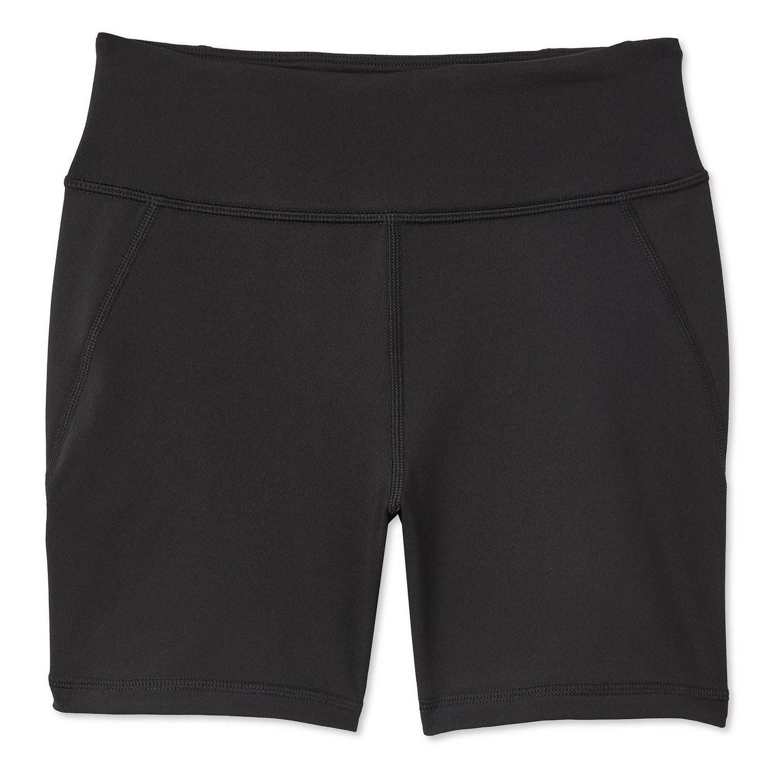 Athletic Works Girls' Compression Short, Sizes XS-XL
