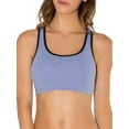 thumbnail image 1 of Fruit of the Loom Women's 3-Pack Built-Up Racerback Bra, 1 of 7