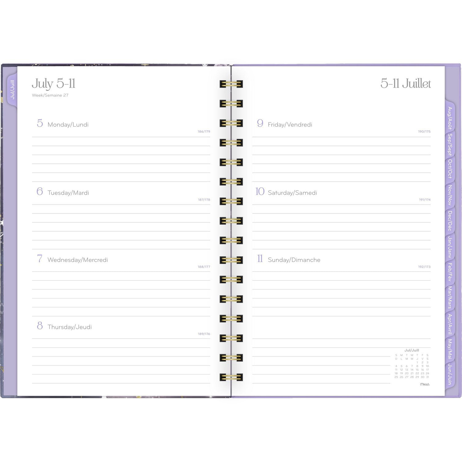 Mead Celestial Small Planner