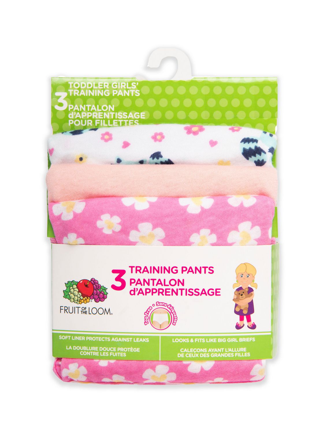 4 Pack Potty Training Underwear, Cotton Absorbent Unisex Toddler Pee Pants  for Boys & Girls Training Pants - Walmart.com