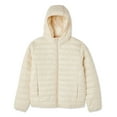 thumbnail image 1 of George Girls' Hooded Puffer Jacket, 1 of 2