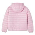 thumbnail image 2 of George Girls' Hooded Puffer Jacket, 2 of 2