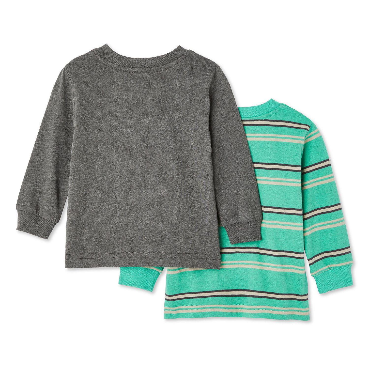 Lot de 2 t-shirts à col henley George pour bébés garçons