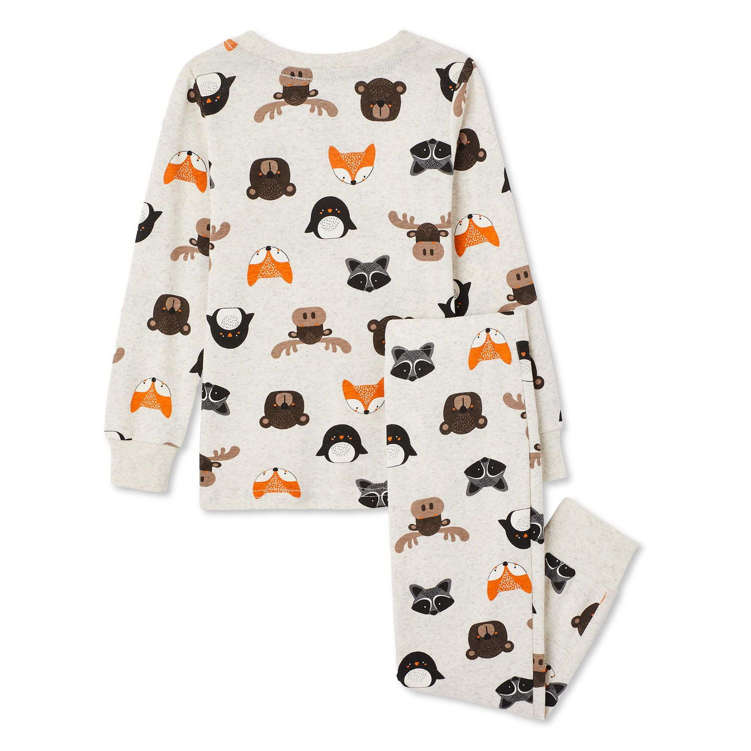 Pyjama 2 pièces en tricot côtelé George pour petits garçons Tailles 2T-5T
