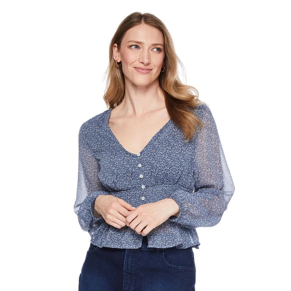 Chemisier à smocks George pour femmes